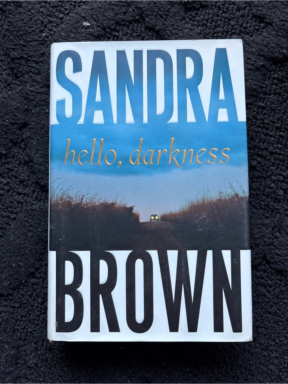 ✨ Hello, Darkness by Sandra Brown Hardcover Fiction w/ Dust Jacket✨
